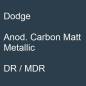 Preview: Dodge, Anod. Carbon Matt Metallic, DR / MDR.